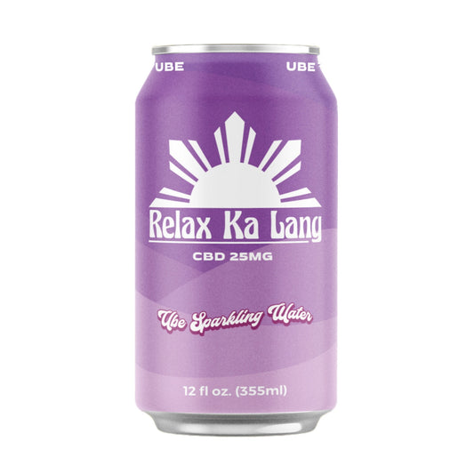 Ube Sparkling Water - 25mg CBD (6 Pack)